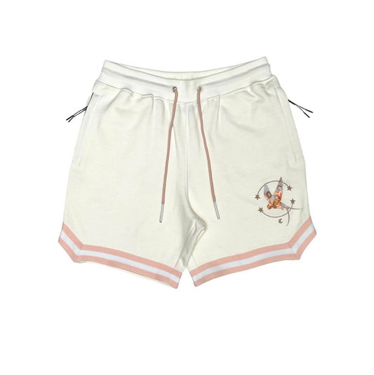 Civilized Angel Bird Shorts Color Off White